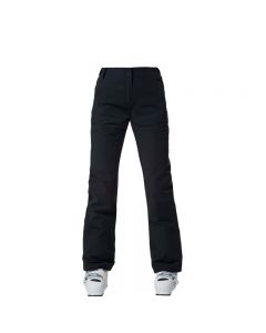 ROSSIGNOL卢西诺女士户外双板滑雪裤3m新雪丽透气防水雪裤保暖冬-Black-XS