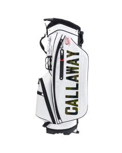Callaway卡拉威高尔夫球包男22新STAND支架包时尚logo轻量球杆包-White