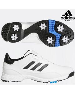 Adidas阿迪达斯 高尔夫鞋男防水BOA扭锁活动钉鞋子-Black-EU 39