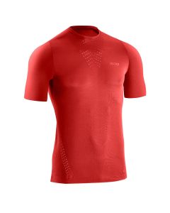 CEP 超薄短袖夏季运动t恤-Red-S