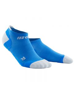 CEP 女士跑步运动马拉松短袜 超轻压缩袜-Blue-II