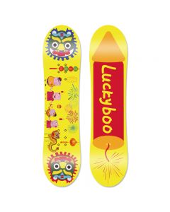 Luckyboo儿童滑雪板单板套装男童女童装备 固定器 鞋 过年了
