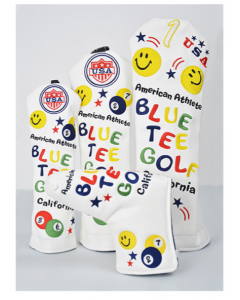 Blue Tee-Smile&Pinball-HC001-Club Headcover ゴルフクラブヘッドカバー