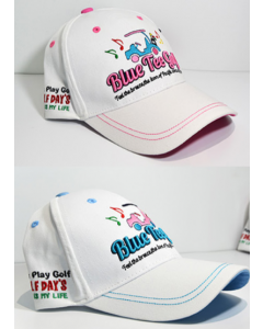 Blue Tee-CP 002-Hat-Women ゴルフキャップ